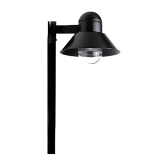 Poste Decorativo Chapéu Simples Bulbo Led