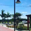 Poste Reto Pesado Engastado em aço galvanizado