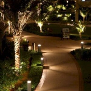 BALIZADOR PARA JARDIM 4 FACES RETANGULAR