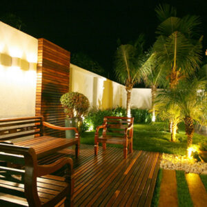 Iluminação jardim