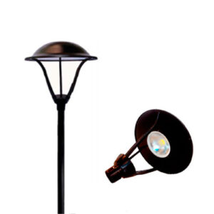 Poste de Ferro para Iluminação Decorativa